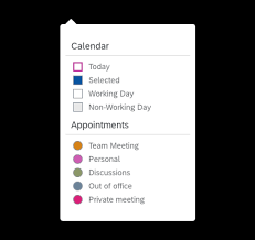 Planning Calendar Sap Fiori Design Guidelines