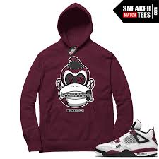 Find great deals on ebay for jordan bordeaux hoodie. Jordan 4 Psg Bordeaux Sneaker Tees Shirts And Hoodies To Match Shoes