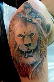 They are a traditional chinese architectural ornament, usually taking the form of large statues. Traditional Lion Tattoo By Mully Tattoonow