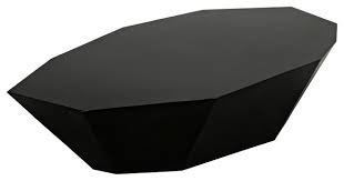 Phobos coffee table, cinder black w/glass. Noir Furniture Trillion Coffee Table Black Metal Contemporary Coffee Tables By Greatfurnituredeal Houzz