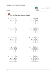Soalan matematik tahun 6 mengikut topik test, soalan matematik tahun 6 mengikut topik guide, soalan matematik tahun 6 mengikut topik. Modul P P Nombor Dan Operasi Tahun 3 Sk