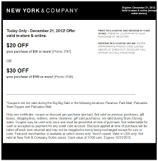 20 Off 50 And More Today At New York Company Or Online Via Promo Code 3747 Coupon Via The Coupons App Printable Coupons Coupons New York Company