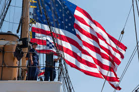 Portsmouth really rolled out the red carpet! 🤩 A huge thank you to  everyone who came out to give a warm welcome to our crew and U.S. Coast  Guard Academy cadets! Eagle