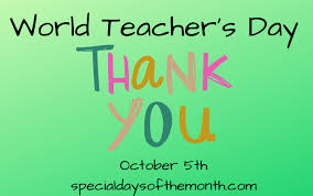 Elizabeth lavis 6 min quiz most of us played as. World Teacher S Day October 5th Special Days Of The Month