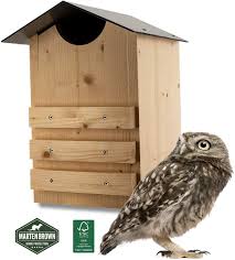 Martenbrown Eulen Nistkasten I Nistkasten Fur Eulen I Eulenhaus I Haus Fur Eule I Eulenhohle I Nisthohle I Eulenkasten I Schlei Nistkasten Eulenhaus Vogelhaus
