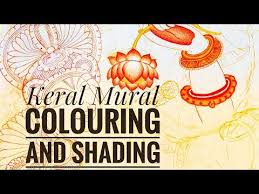 Kerala Mural Painting Colouring And Shading Youtube Mural Painting Kerala Mural Painting Mural