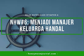 Oct 12, 2019 · jadwal harian ibu rumahan agar tetap produktif inspirasi sekian penjelasan yang bisa admin berikan mengenai contoh jadwal harian ibu rumah tangga. Miip Batch 6 Nhw 6 Manajer Keluarga Handal Honeymoon Journal
