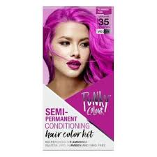 Dyeing your hair pink is a great way to change up your style. Punky Colour Semi Permanent Hair Color Kit Flamingo Pink 3 5oz Target