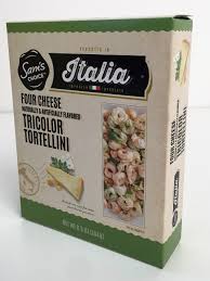 We make this tasty pasta amy's pesto tortellini bowl is made with non gmo ingredients and is soy free, tree nut free, and. Sam S Choice Italia Four Cheese Tricolor Tortellini Meal Kit 6 5 Oz Walmart Com Walmart Com