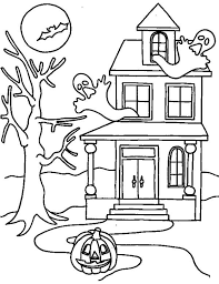 You can always ask him to use bold hues to shake things up. Haunted House On Halloween Day Coloring Page Download Print Online Coloring Pages For House Colouring Pages Halloween Coloring Pages Online Coloring Pages