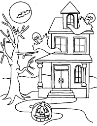 However, the color choices are quite limited. Haunted House On Halloween Day Coloring Page Download Print Online Coloring Pages For House Colouring Pages Halloween Coloring Pages Online Coloring Pages