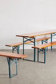 Urban Renewal Vintage Beer Garden Picnic Table Bench Set Table And Bench Set Picnic Table Bench Bench Table