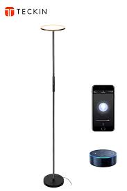 Stehlampe Wohnzimmer Led Dimmbar Smart Standleuchte Deckenfluter