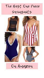 The Best One Piece Swimsuits On Amazon Hat On The Map Fun One Piece Swimsuit One Piece Swimsuit Trends