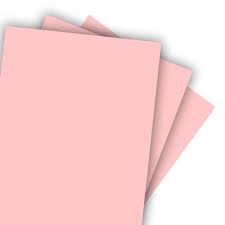 Chart Paper Thick Pink