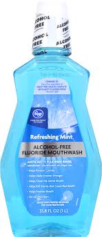 Bad breath is something that everyone experiences from time to time. Kroger Refreshing Mint Alcohol Free Fluoride Mouthwash 33 8 Fl Oz Kroger
