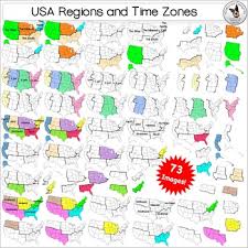 Reproducibles to help students learn to tell time to the hour, half hour, quarter hour and minute. Time Zone Map Worksheets Teaching Resources Teachers Pay Teachers