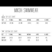 mikoh swimwear tahaa keyhole high neck bikini top nwt