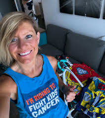 Riding to kick cancer with husband