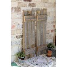 Home Improvement Shutter Wall Decor Farmhouse Shutters Shutter Wall