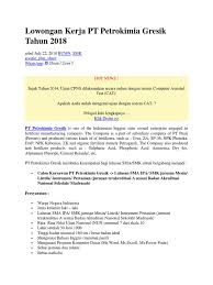 Keberadaan pt petrokimia gresik adalah untuk mendukung program pemerintah dalam rangka meningkatkan produksi pertanian dan. Cp Petrokimia Gresik Small