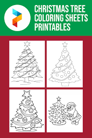 Print our free thanksgiving coloring pages to keep kids of all ages entertained this november. 4 Best Christmas Tree Coloring Sheets Printables Printablee Com