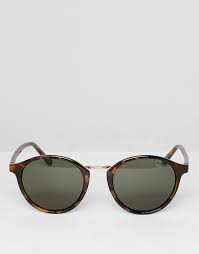 An iconic australian sunglasses brand designed by hamish tame. Le Specs Paradox Runde Sonnenbrille Mit Schildplattdesign Asos