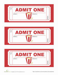 Design wonderful movie ticket tickets, highlight your engagement with fotor's ticket maker in just a few clicks. Printable Movie Tickets Free Download