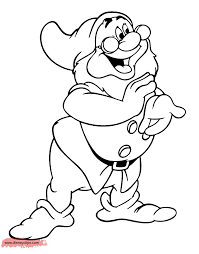 Aug 31 2019 explore klburgess27 s board dopey dwarf followed by 103 people on pinterest. Snow White And The Seven Dwarfs Coloring Pages 4 Disneyclips Com