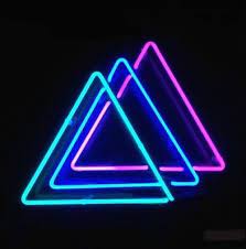 New Three Triangles Neon Sign Wall Decor Artwork Light Lamp Display Ebay Neon Signs Artwork Lighting Neon Glow