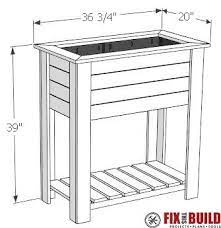 Diy Raised Planter Box Plans Video Fixthisbuildthat Raised Planter Boxes Raised Planter Boxes Plans Planter Boxes