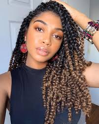 Sensationnel Lulutress Synthetic Hair Crochet Passion Twist 24 In 2020 Twist Braid Hairstyles Twist Hairstyles Braided Hairstyles