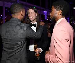 In the movie, t'challa went up against villainous eric killmonger, played by michael b. Pictured Michael B Jordan Ludwig Goransson And Chadwick Boseman Oh What A Night See Over 200 Of The Best Photos From This Year S Oscars Popsugar Celebrity Photo 171