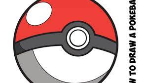 How To Draw A Pokeball From Pokemon - Easy Step By Step Drawing Tutorial -  How To Draw Step By Step Drawing Tutorials