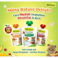 Distributor air mineral, jual air minum kemasan murah harga grosir. Milna Nature Delight Puree Bubur Bayi Instan 80g Shopee Indonesia