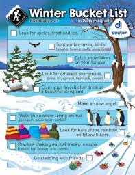 Make garlands or bunting and hang in the trees. 8 Ways To Get Out And Enjoy Winter With Kids Hike It Baby