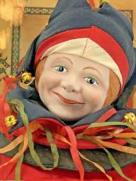 Jester Jack In The Box By Faith Wick Doll Artist Swiss Musical Hand Painted  Box