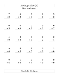 The 25 Adding Zeros Questions A Math Worksheet From The Addition Worksheet Kindergarten Math Worksheets Addition Addition Worksheets Math Addition Worksheets