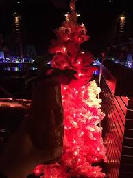 Large clam shell bowl decorated christmas. Enjoying Our Giant Clam Shell Punch Bowl Picture Of Three Dots And A Dash Chicago Tripadvisor