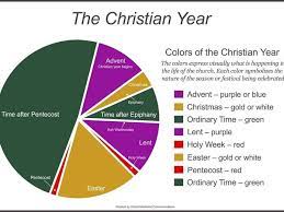 The roman calendar for a.d. Seasons And Colors Of The Christian Church Leesburg Va Patch