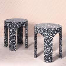 Loggia Side Table Terrazzo Interni Greco Prodotto