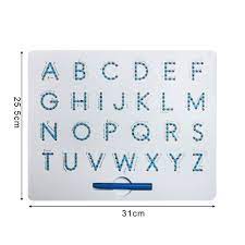 Free alphabet tracing worksheets, includes tracing and printing letters. Magnetic Alphabet Letter Tracing Board With Stylus Pen Educational Toy Set Learning Spelling Writing For Kids Drawing Toys Aliexpress