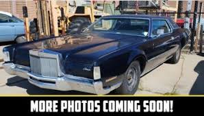 Image result for Dark Blue 1972 Lincoln