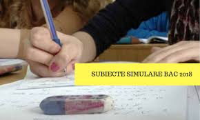 Your email address will not be published. Subiecte Simulare Bac 2018 Proba La Alegere A Profilului È™i SpecializÄƒrii