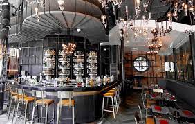1881 By Water Library Bangkok Restaurant Steampunk Decor Asia City