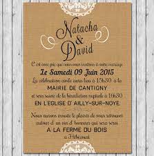 Faire Part Vintage Toile Jute Dentelle Retro Romantique Texte Faire Part Mariage Faire Part Mariage Faire Part Mariage Champetre