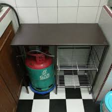 Diy rak dapur, buat sendiri rak dapur dengan mudah cuma membutuhkan kreatifitas dan sedikit alat dan pastinya dapurmu menjadi lebih instagramble. Rak Dapur Gas Ada Yang Berminat Barangan Rumah Murah Ws Facebook