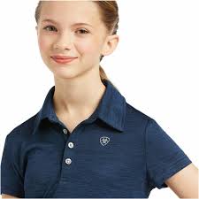 2022 Ariat Junior Laguna Short Sleeve Polo Top 10039498