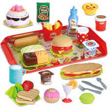 ⭐ contamos con la mayor colección de juegos de cocina para que disfrutes por horas. Amazon Com Divertido Juguete De 49 Piezas De Comida Para Ninos Alimentos De Juguete Con Frutas Cortadas Pasteles Y Comida Rapida Para Jugar Jugar Jugar Accesorios De Cocina Toys Games