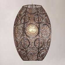 Black And Gold Lampshade Dunelm Rosario Moroccan Pendant Fitting Dunelm Moroccan Style Pendant Copper